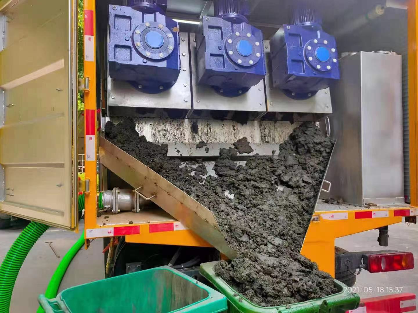 忠县化粪池清掏城市维护站-泥浆净化干湿分离处理